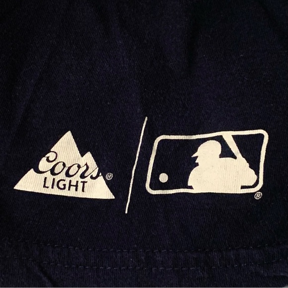 [2/$20] MLB LOS ANGELES ANGELS LOGO WOMENS GREY SHORT SLEEVE T-SHIRT SIZE LARGE - Picture 4 of 5